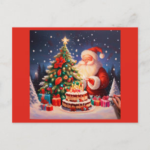 Weihnachtsfeiertag 9 feiertagspostkarte