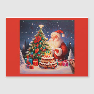 Weihnachtsfeiertag 9 magnetkarte