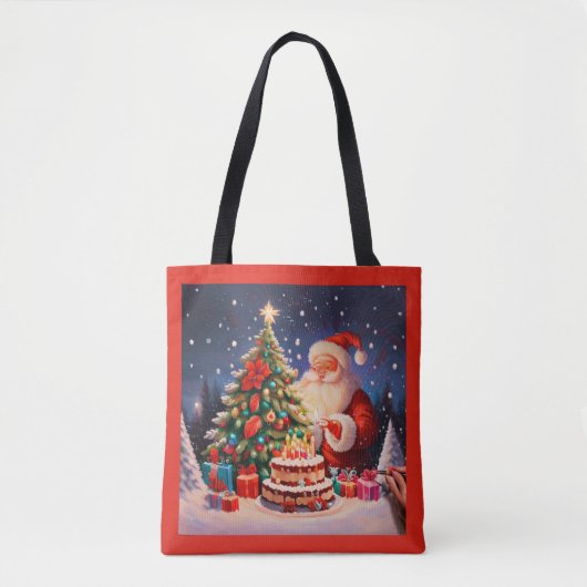 Weihnachtsfeiertag 9 tasche (Vorderseite)