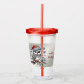 Weihnachtsfeiertag Acrylic Tumbler Acryltrinkbecher (Vorderseite)