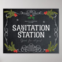 Weihnachtsfeiertag am Sanitärstation