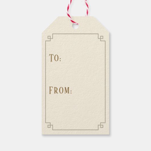 Weihnachtsfeiertag Angel Chorus Weihnachtsgeschenk Geschenkanhänger (Rückseite)