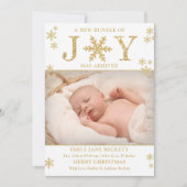 Weihnachtsfeiertag Ankündigung (Vorderseite)