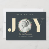 Weihnachtsfeiertag - Ankündigung des Neuen Babys (Vorderseite)