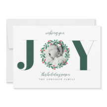 Weihnachtsfeiertag - Ankündigung des Neuen Babys