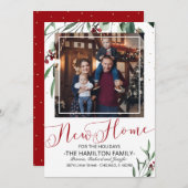 Weihnachtsfeiertag Ankündigung Foto (Vorne/Hinten)