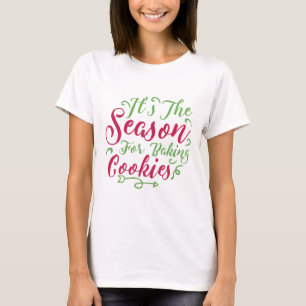 Weihnachtsfeiertag Backkost T - Shirt