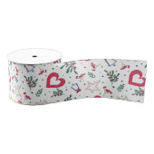 Weihnachtsfeiertag Band zum Verpacken Ripsband (Spule)