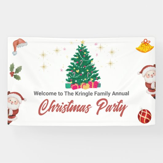 Weihnachtsfeiertag Banner (Horizontal)