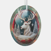 Weihnachtsfeiertag Baum Ornament (Vorderseite Rechts)