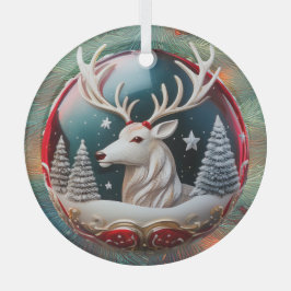 Weihnachtsfeiertag Baum Ornament Aus Glas