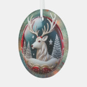 Weihnachtsfeiertag Baum Ornament Aus Glas (Vorderseite links)