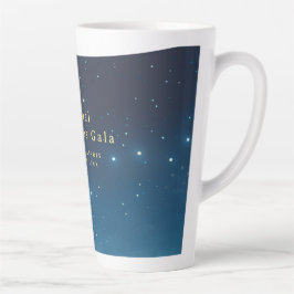 Weihnachtsfeiertag Blue Latte Tasse