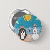 Weihnachtsfeiertag Button (Vorne & Hinten)