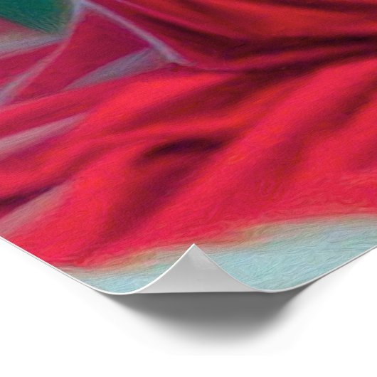 Weihnachtsfeiertag Button Up Poster (Ecke)