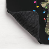 Weihnachtsfeiertag Camouflage Jagd Rentiere Hirsch Mousepad (Ecke)