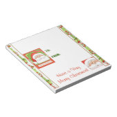 Weihnachtsfeiertag Candy Bar Wrappers Geschenk Fav Notizblock (angewinkelt)