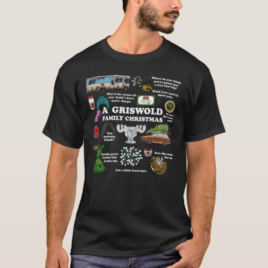 Weihnachtsfeiertag Collage Classic T - Shirt (Vorderseite)