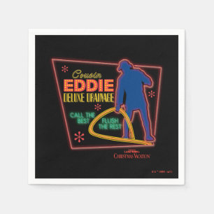 Weihnachtsfeiertag   Cousin Eddie Neon Sign Serviette