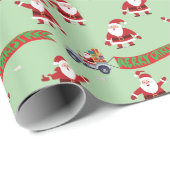 Weihnachtsfeiertag Custom Geschenkpapier (Rolleneckpunkt)