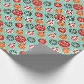 Weihnachtsfeiertag Custom Geschenkpapier (Ecke)