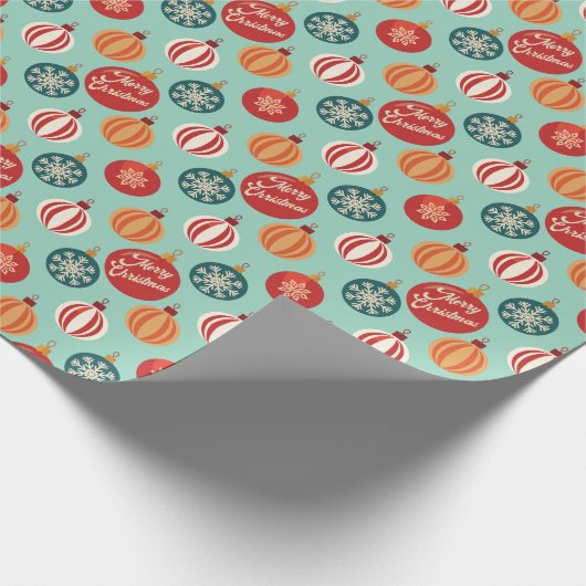 Weihnachtsfeiertag Custom Geschenkpapier (Ecke)