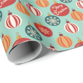 Weihnachtsfeiertag Custom Geschenkpapier (Rolleneckpunkt)