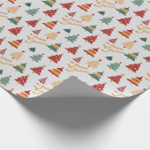 Weihnachtsfeiertag Custom Geschenkpapier (Ecke)