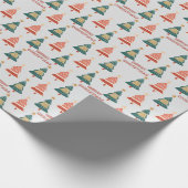 Weihnachtsfeiertag Custom Geschenkpapier (Ecke)