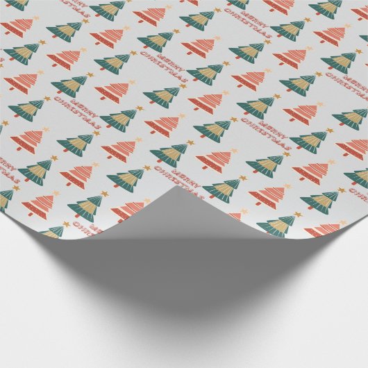 Weihnachtsfeiertag Custom Geschenkpapier (Ecke)