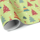 Weihnachtsfeiertag Custom Geschenkpapier (Rolleneckpunkt)