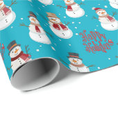 Weihnachtsfeiertag Custom Geschenkpapier (Rolleneckpunkt)