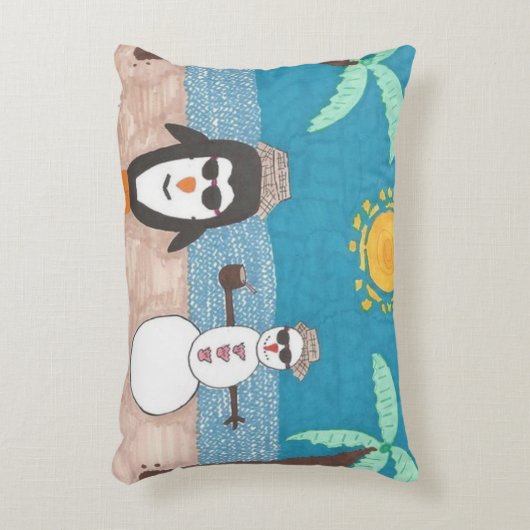 Weihnachtsfeiertag Dekokissen (Vorderseite(Vertikal))