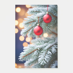 Weihnachtsfeiertag Dekoration Feier Post-it Klebezettel