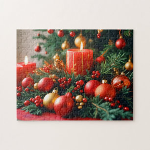 Weihnachtsfeiertag Dekoration Feier Puzzle