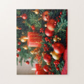 Weihnachtsfeiertag Dekoration Feier Puzzle (Vertikal)