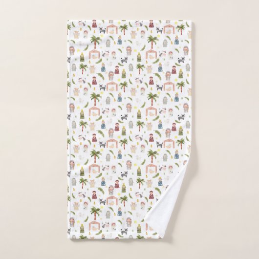 Weihnachtsfeiertag der Geburt Badhandtuch Set (Handtuch)