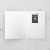 Weihnachtsfeiertag: Der Rote Feiertag im Wreath Bo Karte (Innenseite)