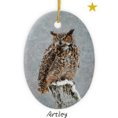 Weihnachtsfeiertag der Vogelmalerei Keramik Ornament