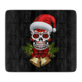 Weihnachtsfeiertag der Weihnachtsmannmütze des tot Schneidebrett (Vorderseite)