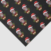 Weihnachtsfeiertag der Weihnachtsmannmütze des tot Seidenpapier (Ausschnitt)