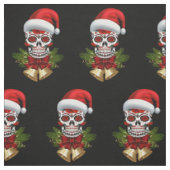 Weihnachtsfeiertag der Weihnachtsmannmütze des tot Stoff (Muster)