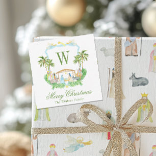 Weihnachtsfeiertag der Weihnachtsnachtsnacht der G Mitteilungskarte
