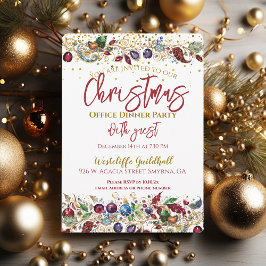 Weihnachtsfeiertag des Unternehmens Einladung