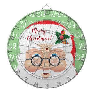 Weihnachtsfeiertag des Weihnachtsmanns Dartscheibe