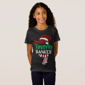 Weihnachtsfeiertag des Weihnachtsmanns Kariert T-Shirt (Vorne ganz)