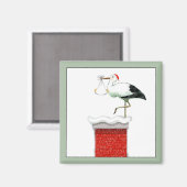 Weihnachtsfeiertag Dezember Baby Magnet (Vorderseite/Rückseite)