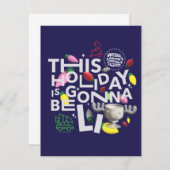 Weihnachtsfeiertag | Dieser Urlaub ist Gonna Be Li Mitteilungskarte (Vorne/Hinten)