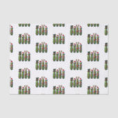 Weihnachtsfeiertag Dill Pickles Geschenkpapier Seidenpapier (Vorderseite)