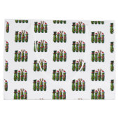 Weihnachtsfeiertag Dill Pickles Geschenktasche Große Geschenktüte (Rückseite)